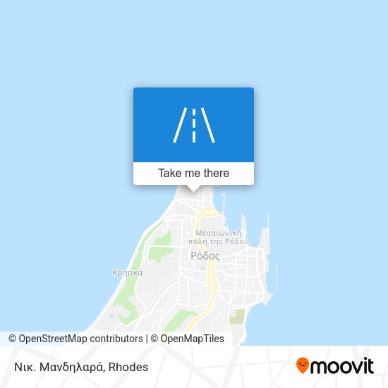 Νικ. Μανδηλαρά map