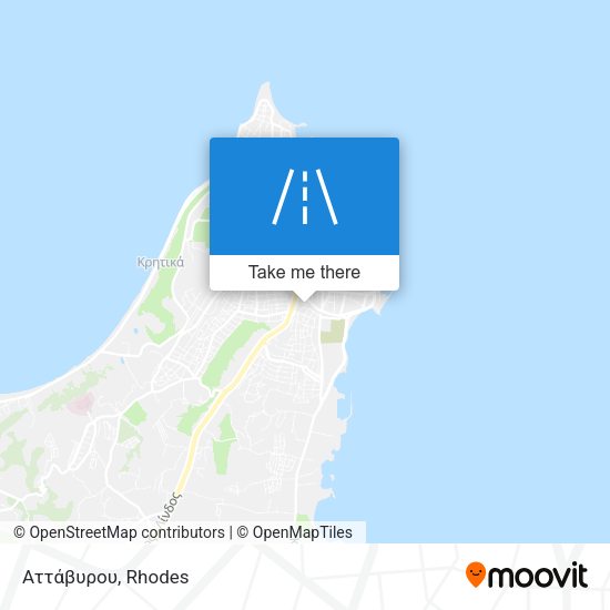 Αττάβυρου map