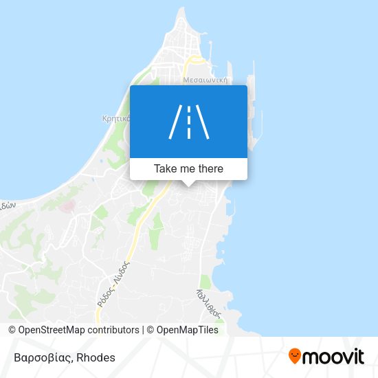 Βαρσοβίας map