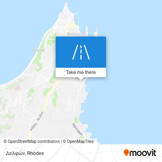 Δελφών map
