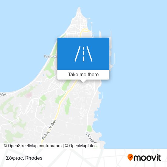 Σόφιας map
