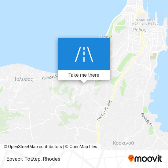 Έρνεστ Τσίλερ map