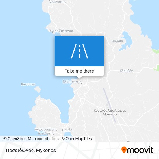 Ποσειδώνος map
