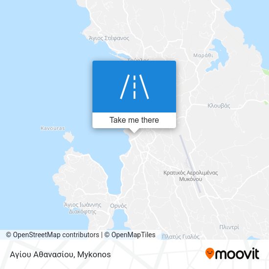 Αγίου Αθανασίου map