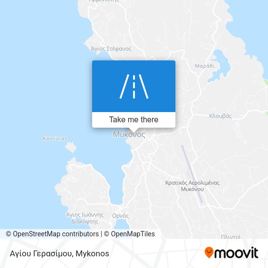 Αγίου Γερασίμου map