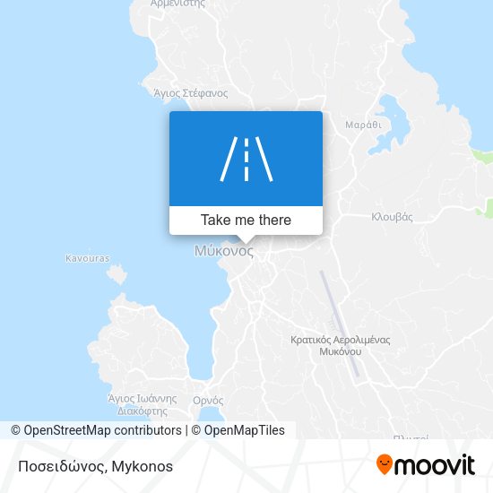 Ποσειδώνος map