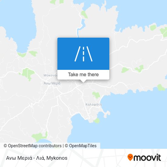 Ανω Μεριά - Λιά map