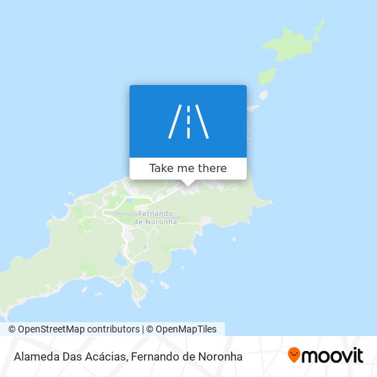 Alameda Das Acácias map