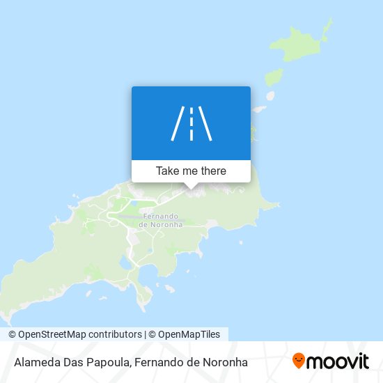 Alameda Das Papoula map