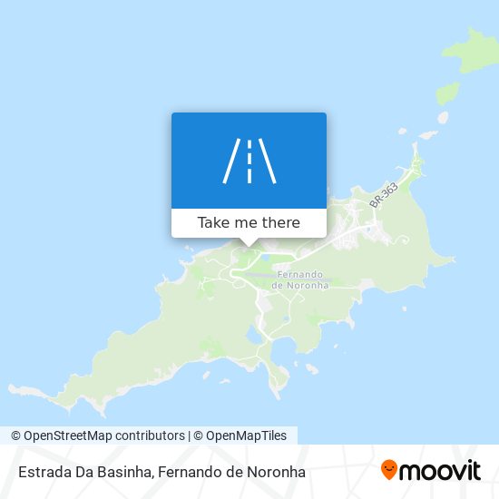 Mapa Estrada Da Basinha