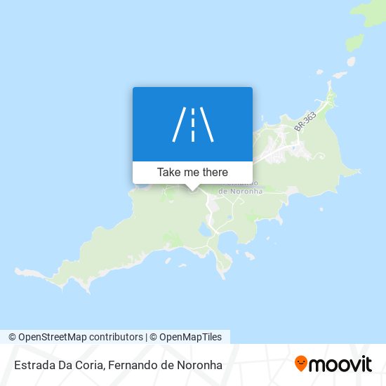 Estrada Da Coria map