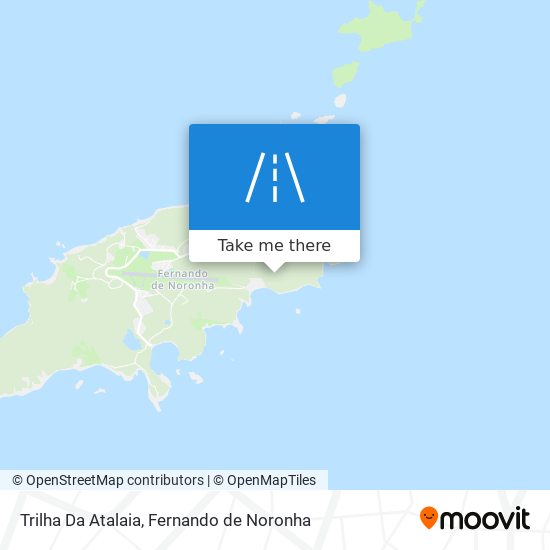 Trilha Da Atalaia map