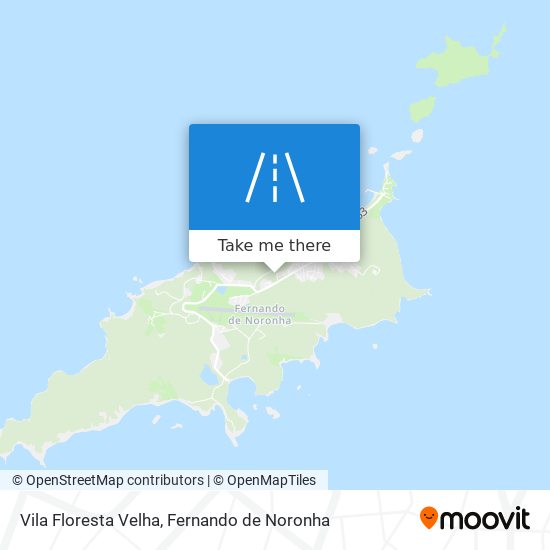 Vila Floresta Velha map