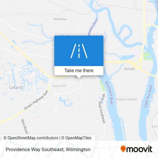 Providence Way Southeast map
