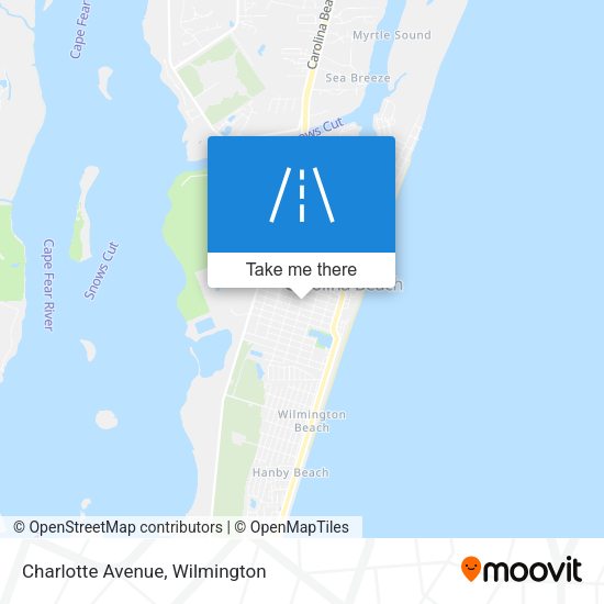 Charlotte Avenue map