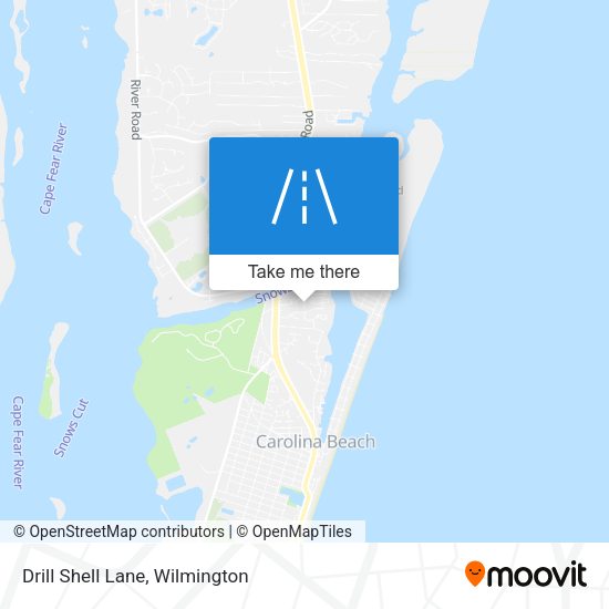 Drill Shell Lane map
