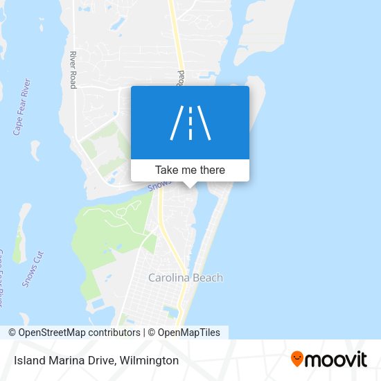 Island Marina Drive map