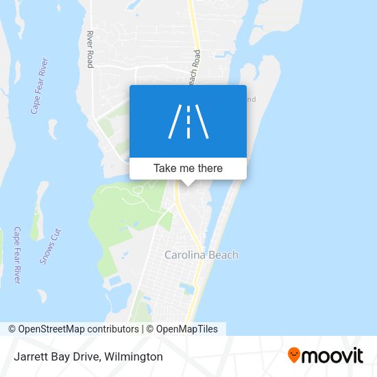 Mapa de Jarrett Bay Drive