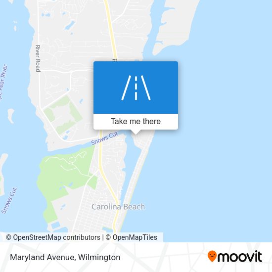 Mapa de Maryland Avenue