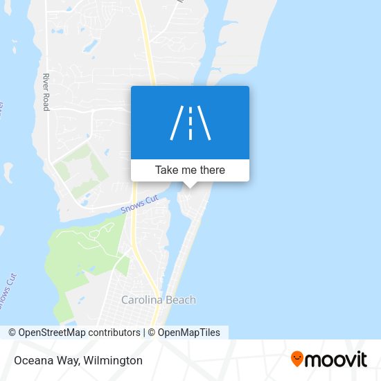 Mapa de Oceana Way