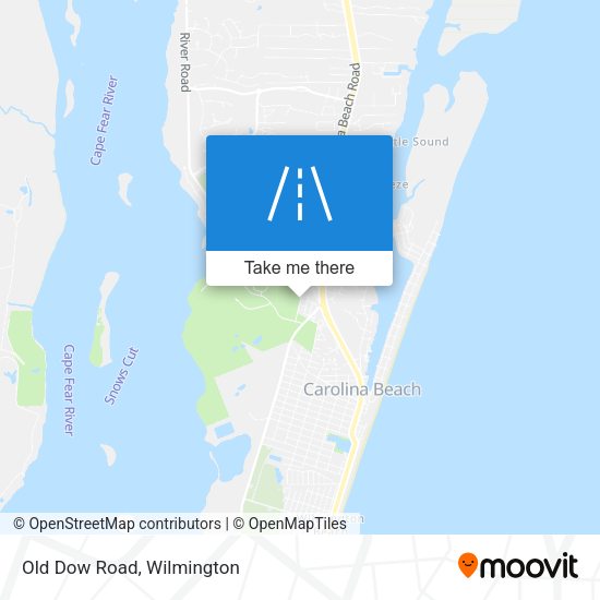 Mapa de Old Dow Road