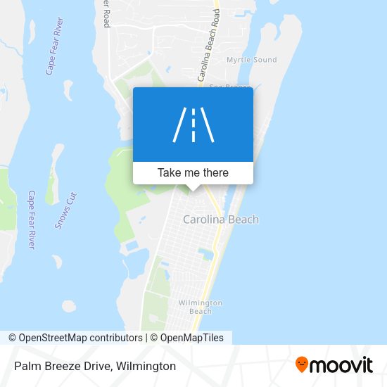 Mapa de Palm Breeze Drive