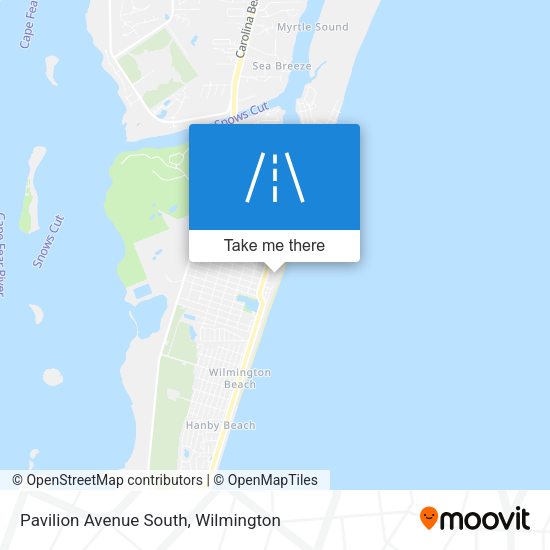 Pavilion Avenue South map