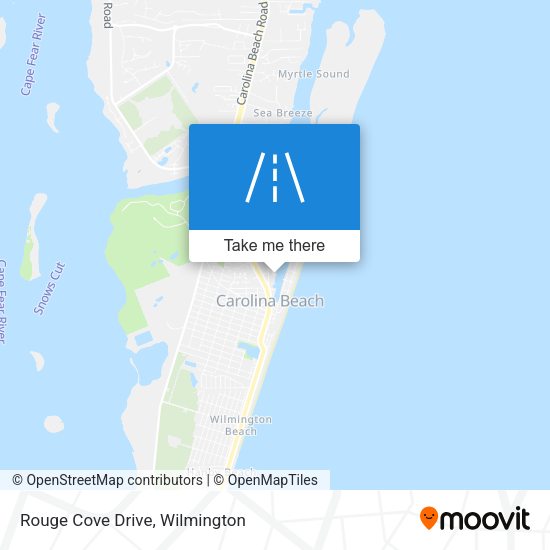 Mapa de Rouge Cove Drive