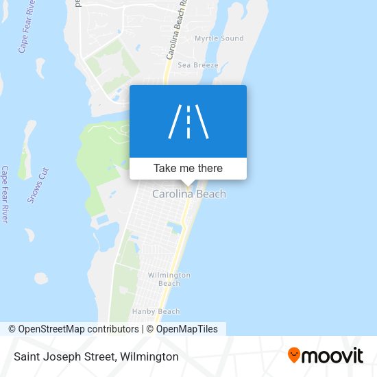 Mapa de Saint Joseph Street