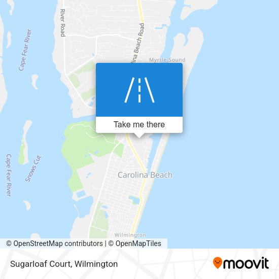 Mapa de Sugarloaf Court