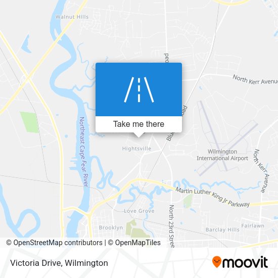 Mapa de Victoria Drive