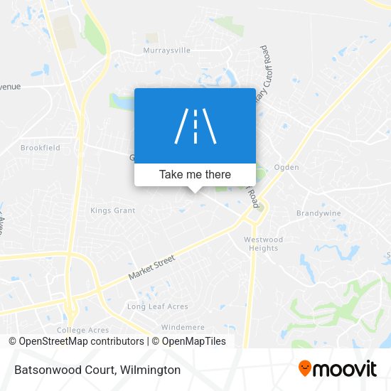 Batsonwood Court map