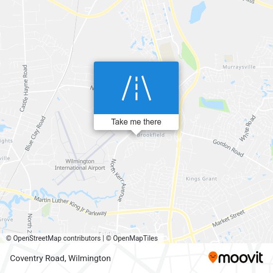 Mapa de Coventry Road