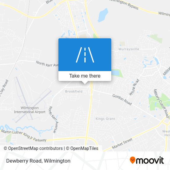 Mapa de Dewberry Road