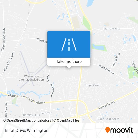 Elliot Drive map
