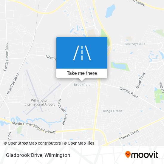 Gladbrook Drive map