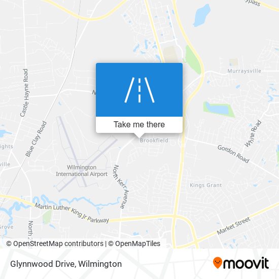 Glynnwood Drive map