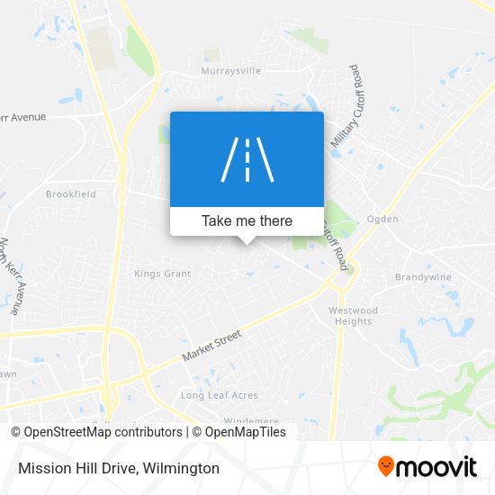 Mission Hill Drive map