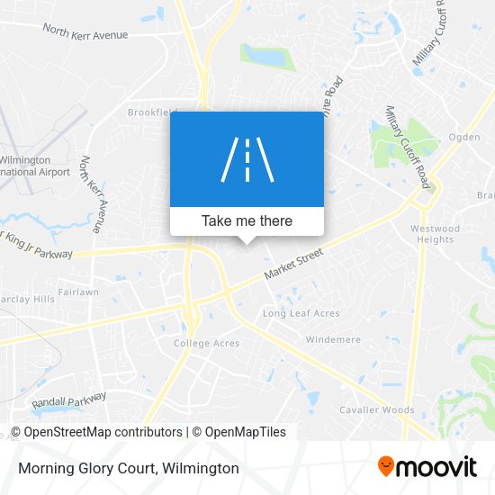 Mapa de Morning Glory Court