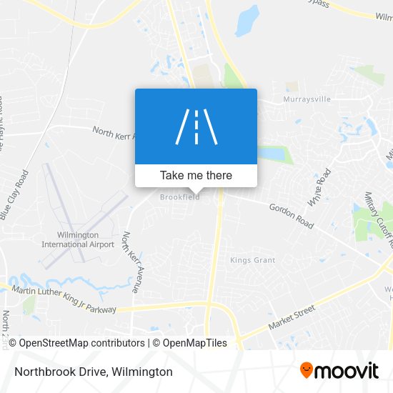 Northbrook Drive map