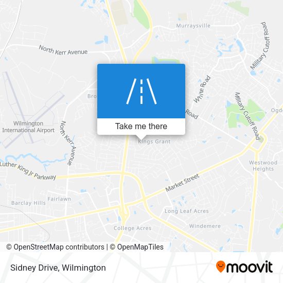 Mapa de Sidney Drive