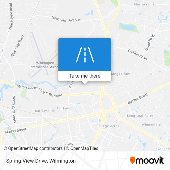 Spring View Drive map