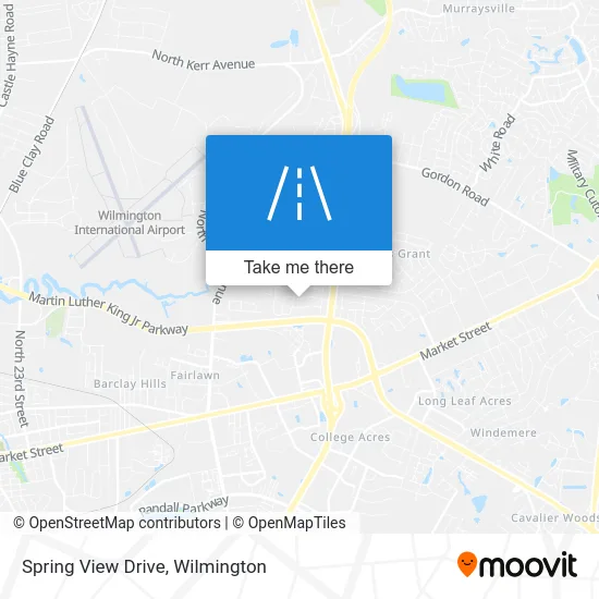 Spring View Drive map