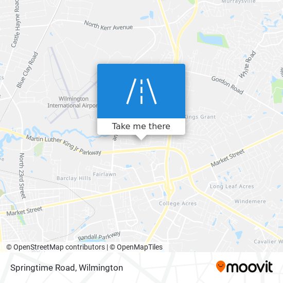 Mapa de Springtime Road