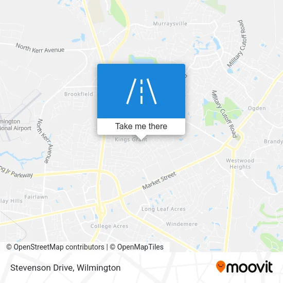 Stevenson Drive map
