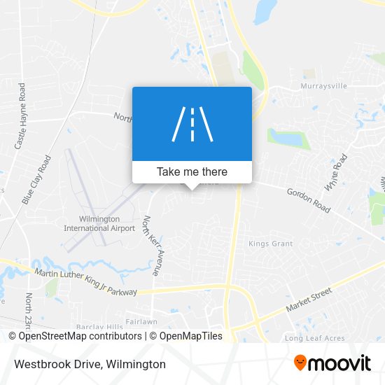 Westbrook Drive map