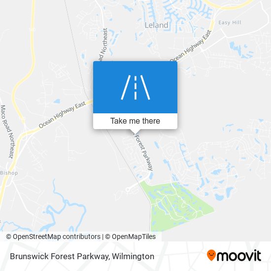 Brunswick Forest Parkway map