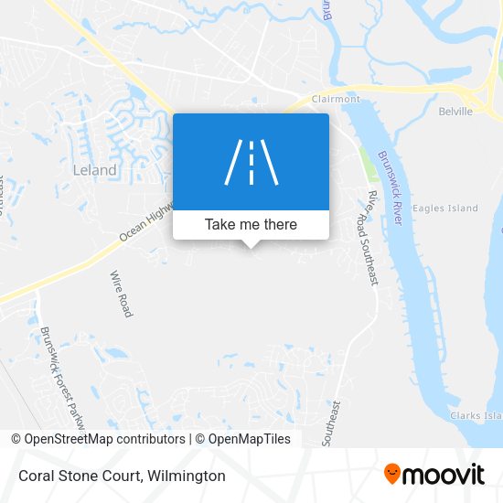 Coral Stone Court map
