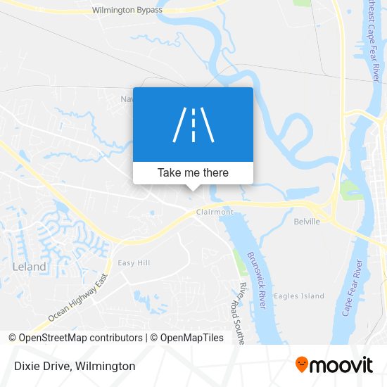 Mapa de Dixie Drive