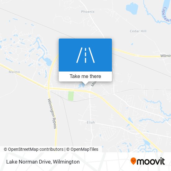Lake Norman Drive map
